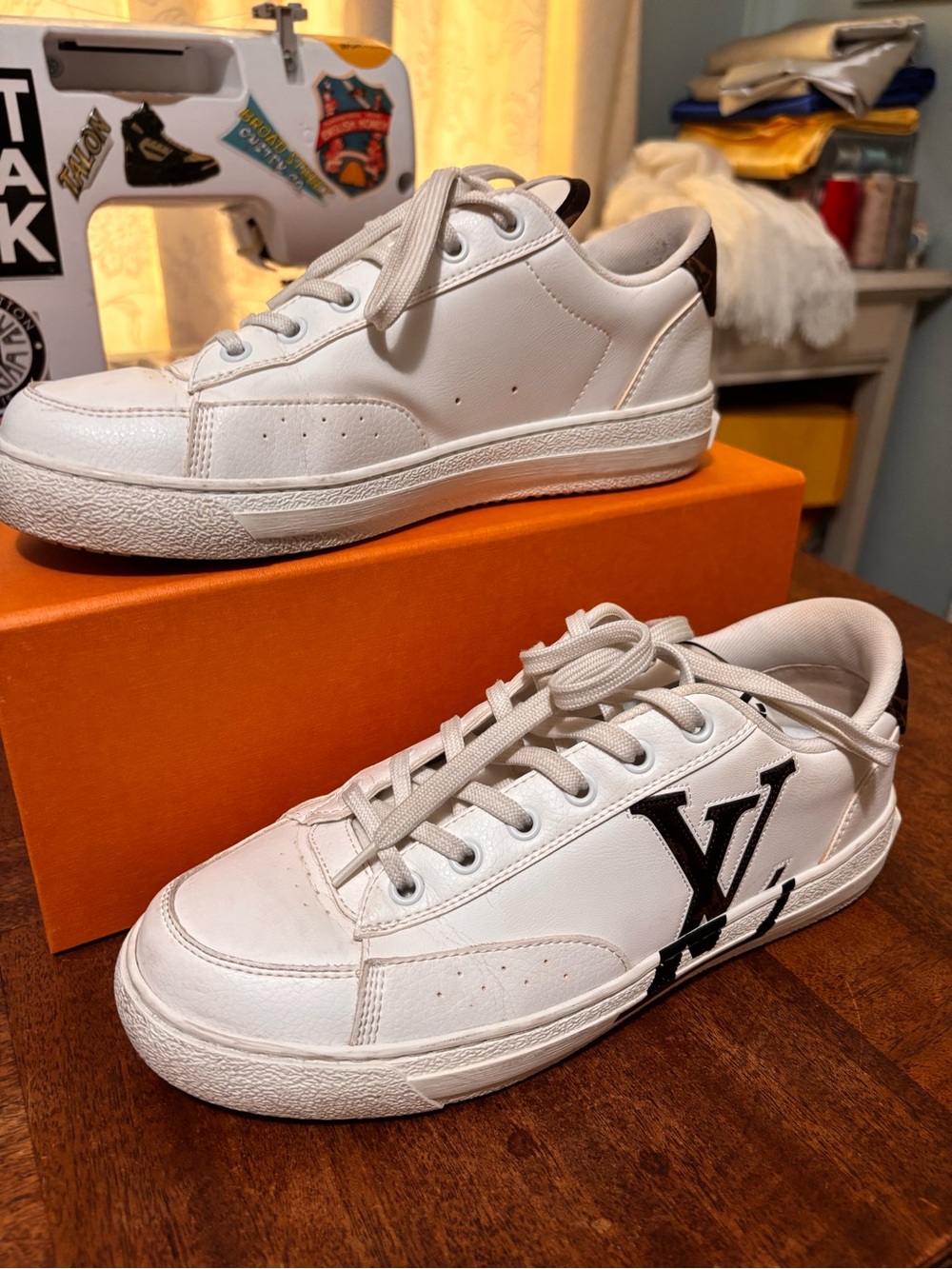 Louis Vuitton Charlie sneaker 38.5 with box